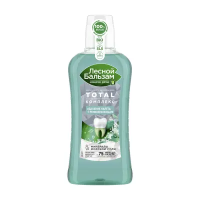 Лесной бальзам ополаскиватель для полости рта тройной эффект экстрасвежесть 400 мл 