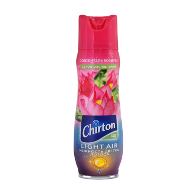 Chirton light air освежитель воздуха нежность лотоса 300 мл 