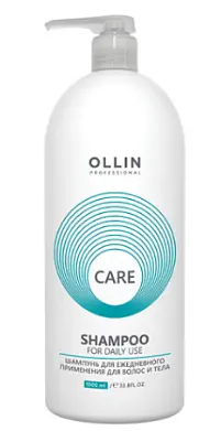 OLLIN CARE шампунь для ежедневного применения для волос и тела 1000мл
