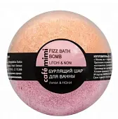 Cafe Mimi бурлящий шар для ванны личи и нони 120 гр