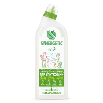 Synergetic средство для сантехники чайное дерево и эвкалипт 0,7 л 