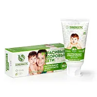 Synergetic детская зубная паста липа и ромашка от 0 до 3 лет 50 г