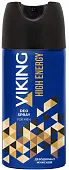 Viking дезодорант спрей для мужчин high energy 150 мл