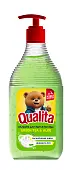 Qualita средство для мытья посуды green tea aloe флакон 500 мл