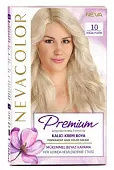 Nevacolor Е стойкая крем краска для волос 10 NATURAL PLATINUM натуральная платина