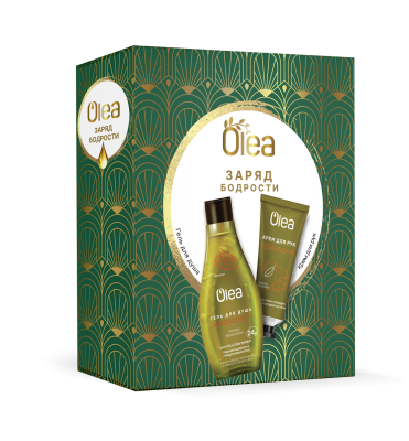 Подарочный набор olea заряд бодрости гель для душа urban заряд бодрости 300 мл крем для рук увлажняющий oil therapy 50 мл 