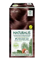 Naturalis стойкая крем краска для волос 4.4 кофейный каштан