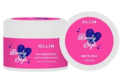 OLLIN BEAUTY STYLE матовый воск для укладки волос сильной фиксации 50г