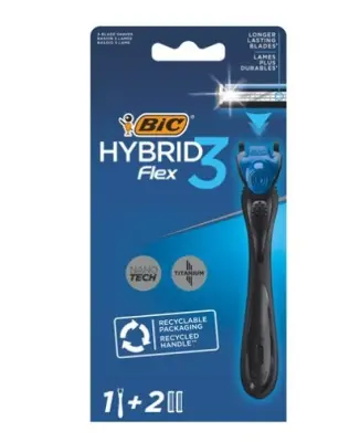 BIC 3 Станок+2 кассеты (три лезвия) 