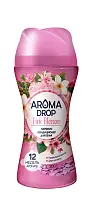 Aroma Drop парфюм кондиционер в гранулах для изделий из тканей розовое цветение 200 г