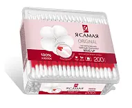 Я Самая ватные палочки моноблок 200 шт make