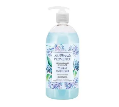 Le Flirt Du Provence увлажняющее крем мыло голубая гортензия 1000 г 