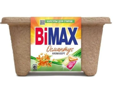 BiMax османтус капсулы для стирки 12 шт картон 