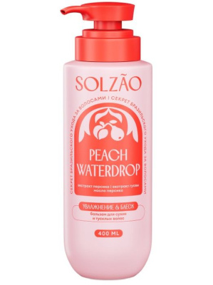 Solzao бальзам для волос увлажнение и блеск 400 мл 