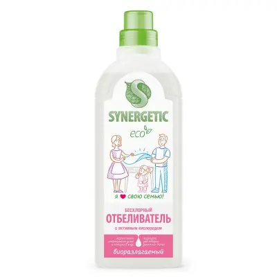 Synergetic отбеливатель для белья 1 л 