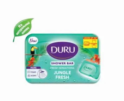 Duru Fresh мыло для душа тропический лес 150 гр 