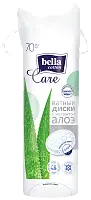 Ватные подушечки BELLA с экстрактом алоэ 70шт