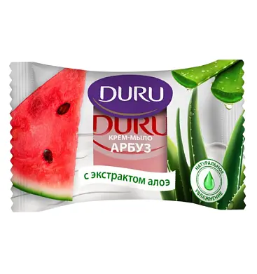 Duru крем мыло арбуз и экстрактом алоэ 80 г