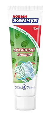 Новый Жемчуг зубная паста комплекс легкая мята 100 мл