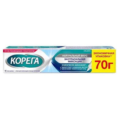 Корега нейтральный вкус крем 70 г