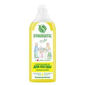 Synergetic гель для мытья посуды сочный лимон 1 л