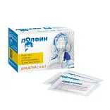 Долфин средство для промывания 30 пакетиков по 1 г для детей с 4-х лет рецепт №1