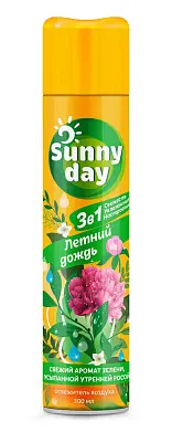 Sunny Day освежитель воздуха летний дождь 300 см3