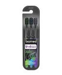 Biomed зубная щетка комплексная Black набор 3шт
