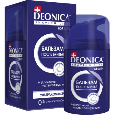 Deonica for men бальзам после бритья ультракомфорт 50 мл 