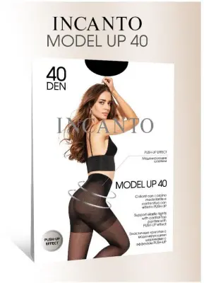 INCANTO колготки 40 5 шорт с эффектом 19% эластана 
