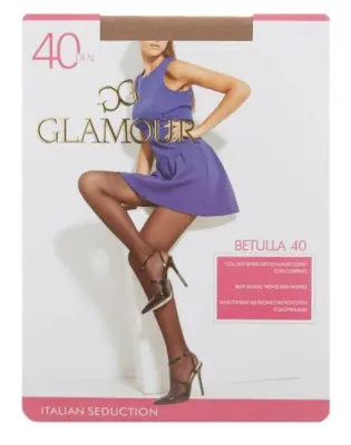 Glamour колготки 40 размер 3 с шорт 12% эластана 
