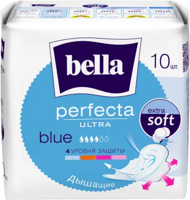 Прокладки супертонкие BELLA ULTRA Е, 10шт 