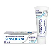 Sensodyne зубная паста восстановление и защита отбеливающая 75 мл
