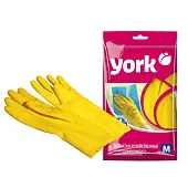 York перчатки резиновые размер m