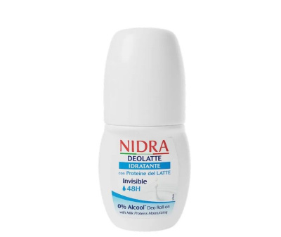 Nidra дезодорант роликовый увлажняющий с молочными протеинами 50 мл 