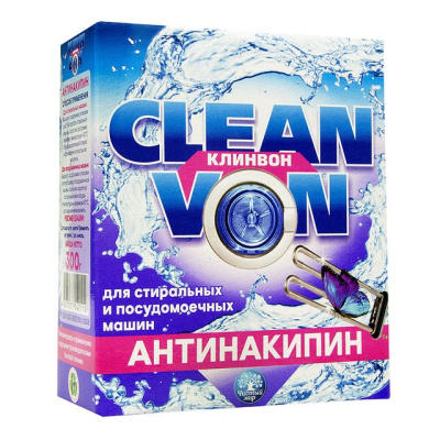 Средство от накипи КЛИНВОН Антинакипь для стиральных машин 300г 