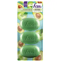 Fax туалетное мыло яблоко авокадо блистер 3 шт х100 г