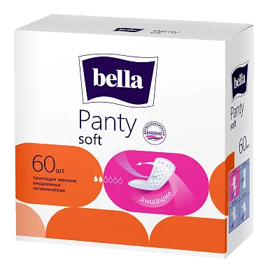 BELLA Прокладки ежедневные SOFT, 60 шт.