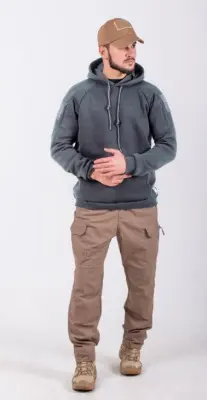 Black Rams Худи Серый L 