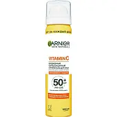 GARNIER Ежедневный солнцезащитный спрей - вуаль для лица с витамином С и 50+, 75 мл