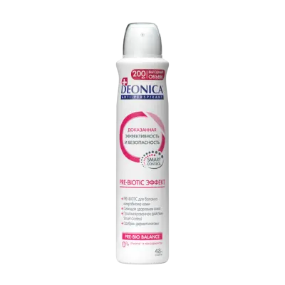Deonica спрей женский эффект 200 мл 