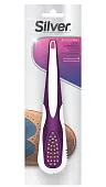 Silver щётка для обуви для нубука и замши 4-х сторонняя