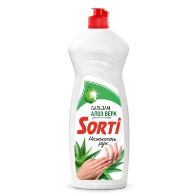 Sorti бальзам для мытья посуды с алоэ вера 900 мл 