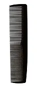Lei гребень  пластиковый 017  без ручки черный