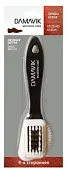 DAMAVIK щетка для нубука и замши 4-х сторонняя в блистере