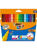 BIC Цвет. фломастеры 880, (кор. 18 цветов)