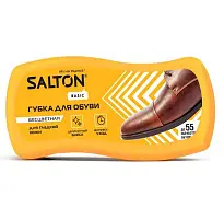 Salton губка волна для обуви из гладкой кожи бесцветная basic