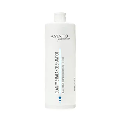 Amato Professionale шампунь для очищения кожи головы clarify&balance shampoo 1000 мл