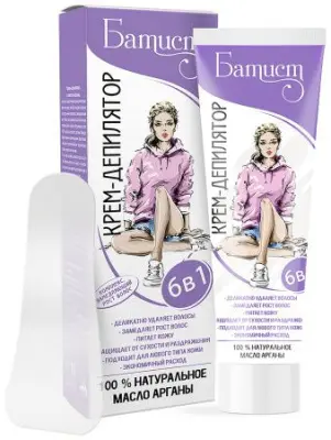 Батист крем депилятор с маслом арганы 100 мл 