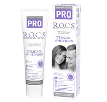 Rocs Pro зубная паста дликатное отбеливание fresh 135 гр